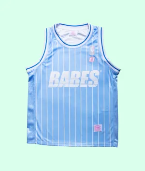 BABES BLUE BASKETBALL VEST