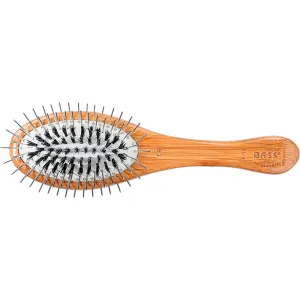 Bass Brushes Style & Detangle Hybrid Groomer Brush For Dogs