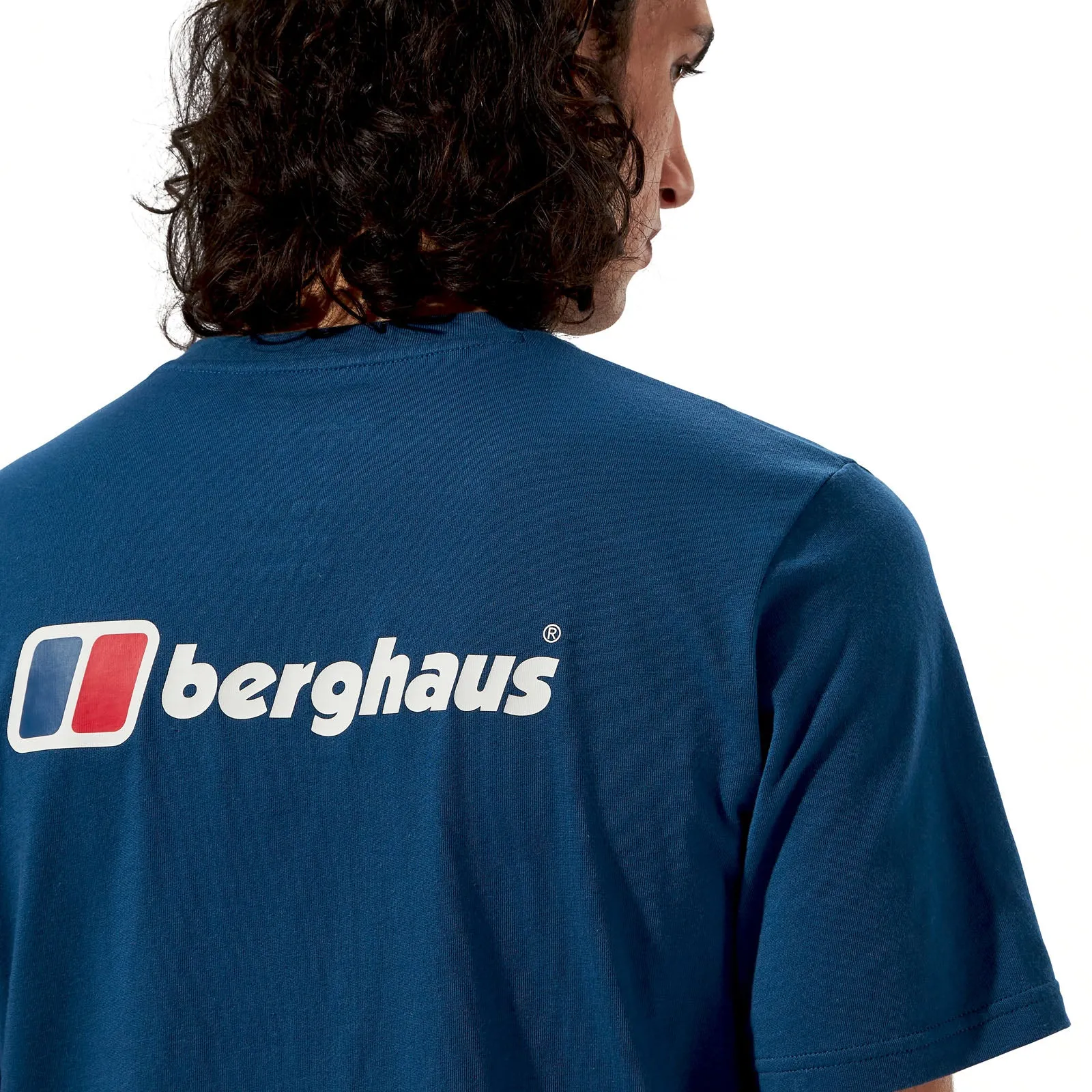 Berghaus Mens Organic Front & Back Logo Cotton T-Shirt