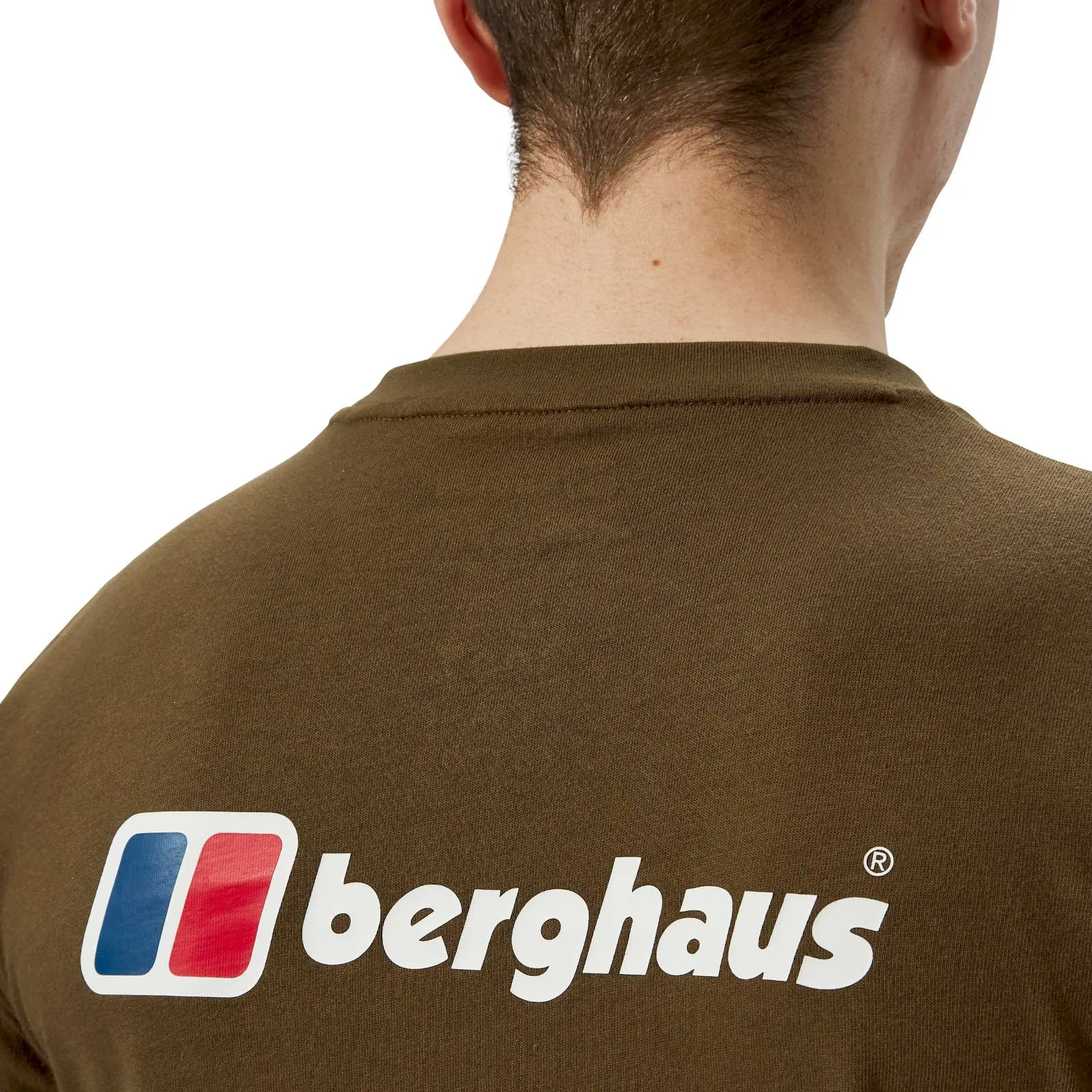 Berghaus Mens Organic Front & Back Logo Cotton T-Shirt