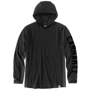 Carhartt Men's Force® Relaxed Fit Long Sleeve Logo Graphic Hooded Tee