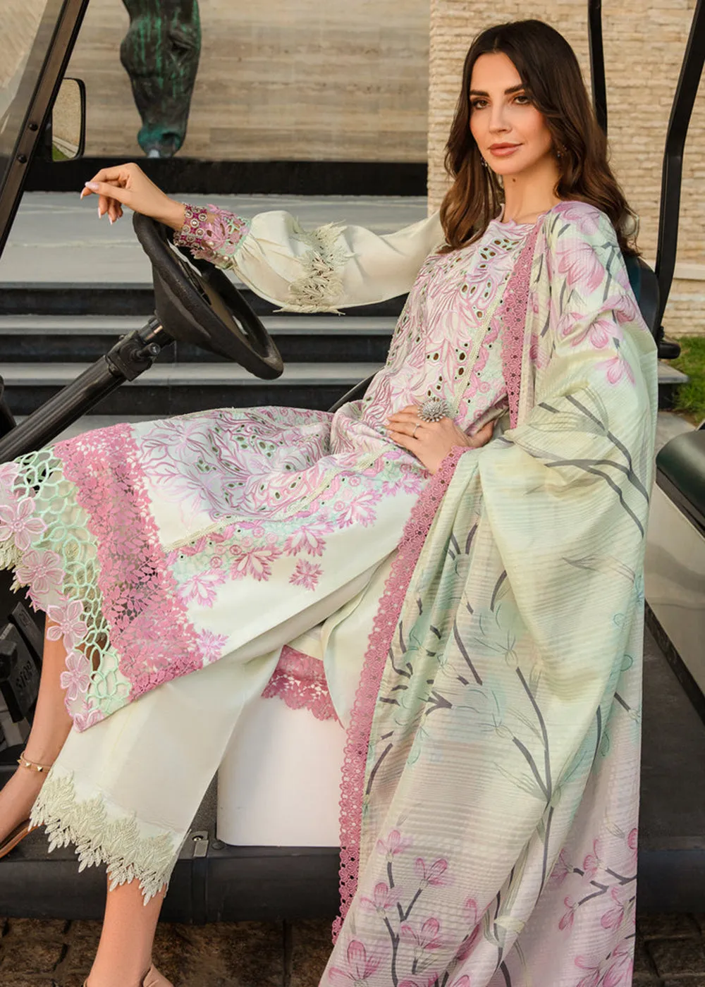 Carnation Summer Lawn Collection '24 by Rang Rasiya | LIANA