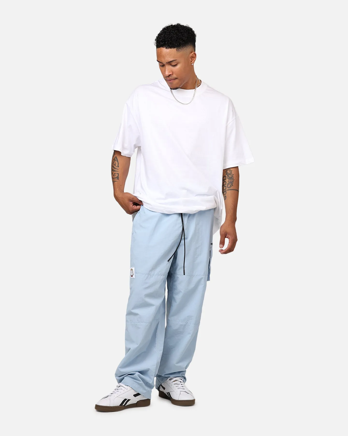 Carre Block Jogger Light Blue