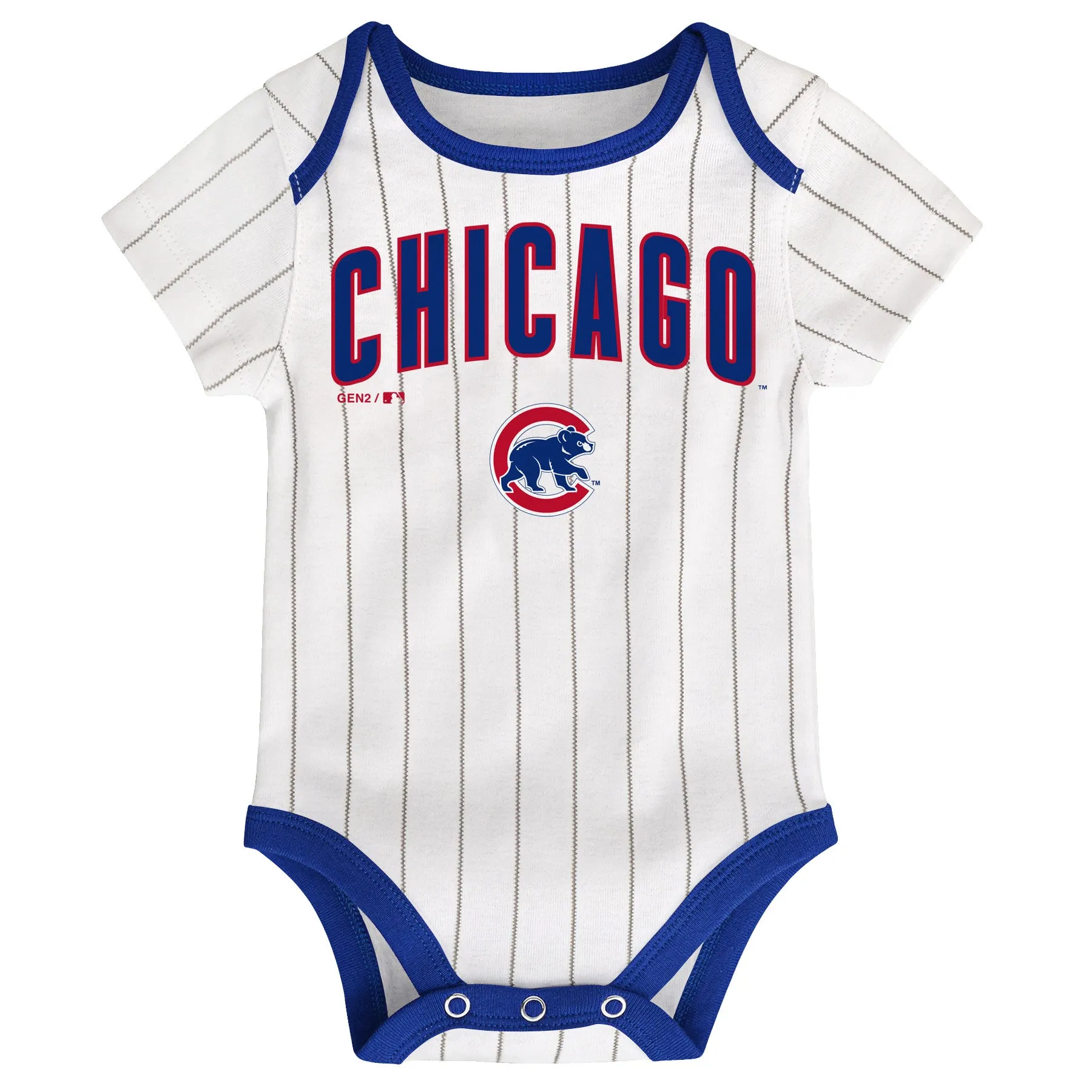 Cubs Baby Fan Mascot Creeper Set