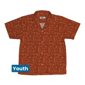 Dnd Barbarian Class Youth Hawaiian Shirt