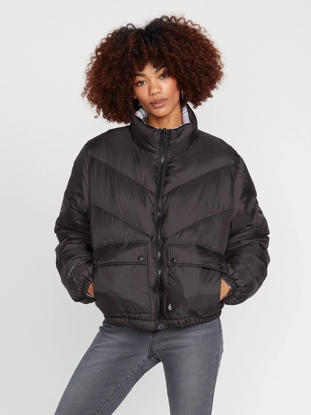 DOWN'N PUFF JACKET - BLACK