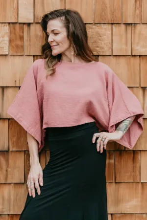 Elegant Shrug - Dusty Rose