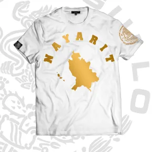 ESTADO DE NAYARIT WHITE T-SHIRT