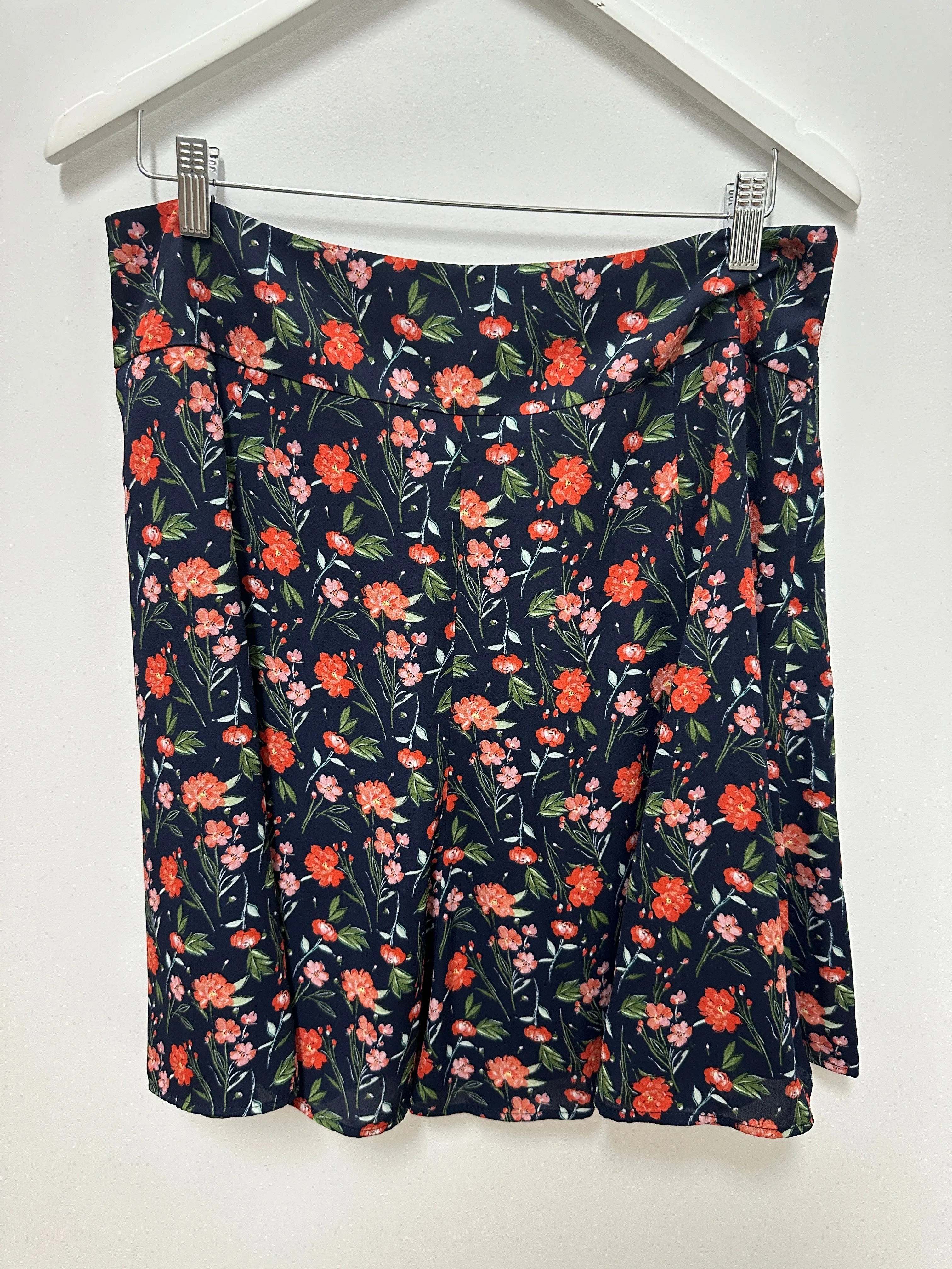 Flourishing Freesias Skirt in Multi