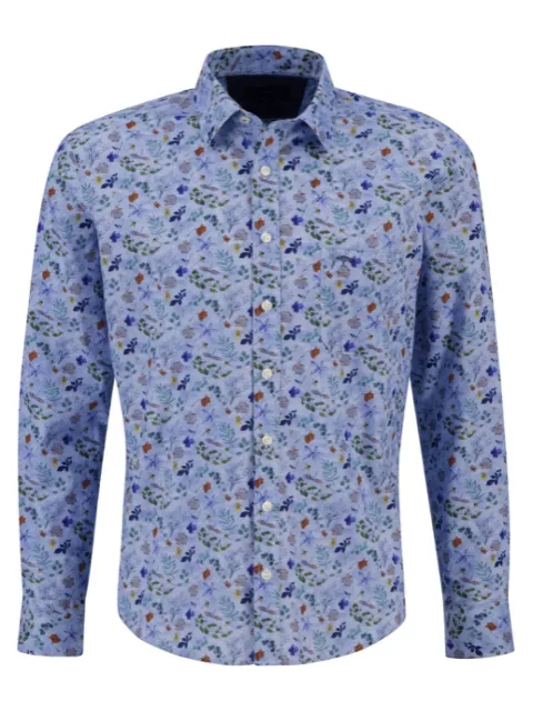 FYNCH HATTON® Premium Print Shirt/Wave - AW23 SALE