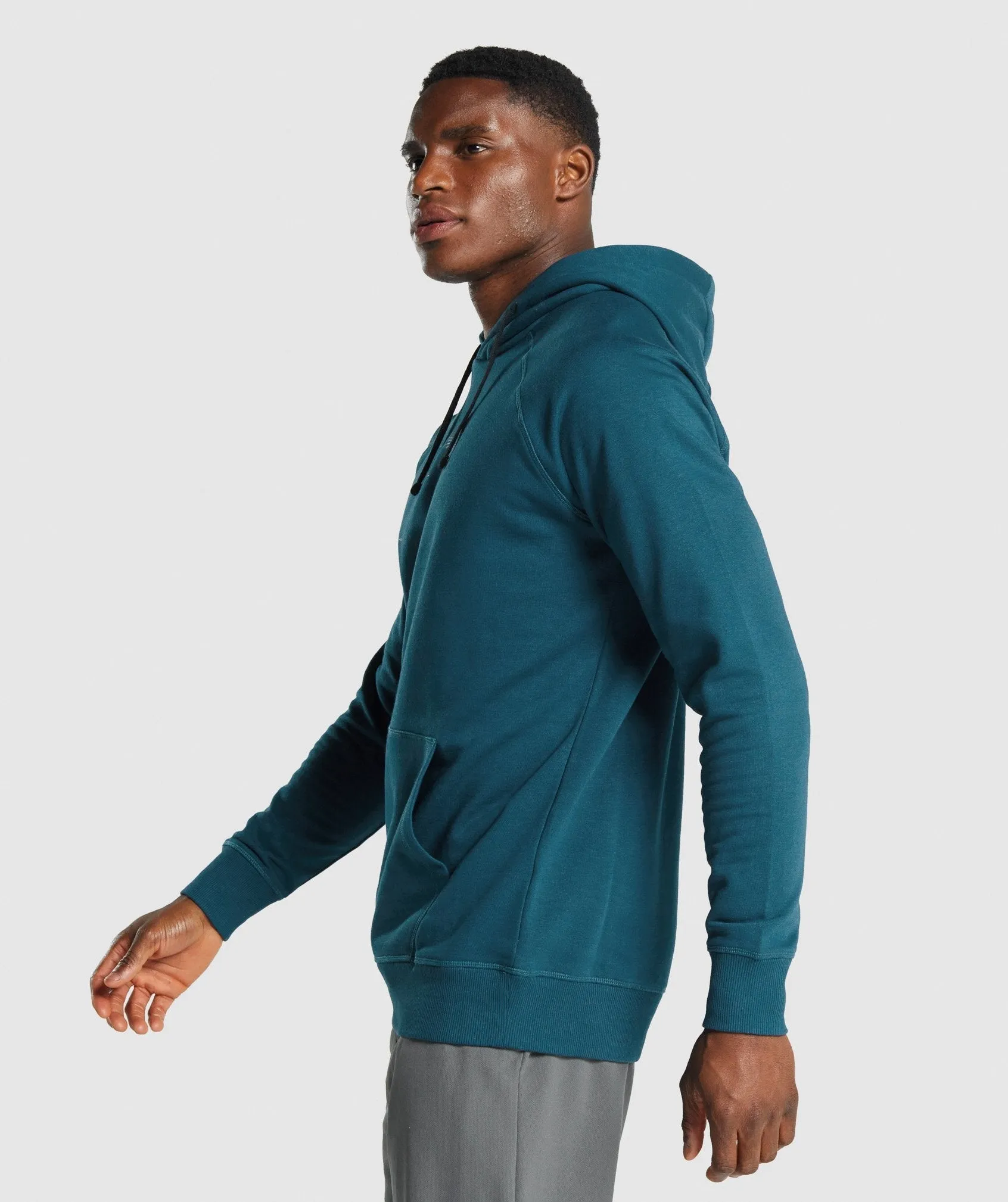 Gymshark Sharkhead Infill Hoodie - Teal