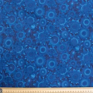 Kona Bay Fabrics Shadowland Blue Cotton Prints