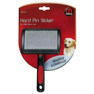 Mikki Hard Pin Slicker For Thick Coats