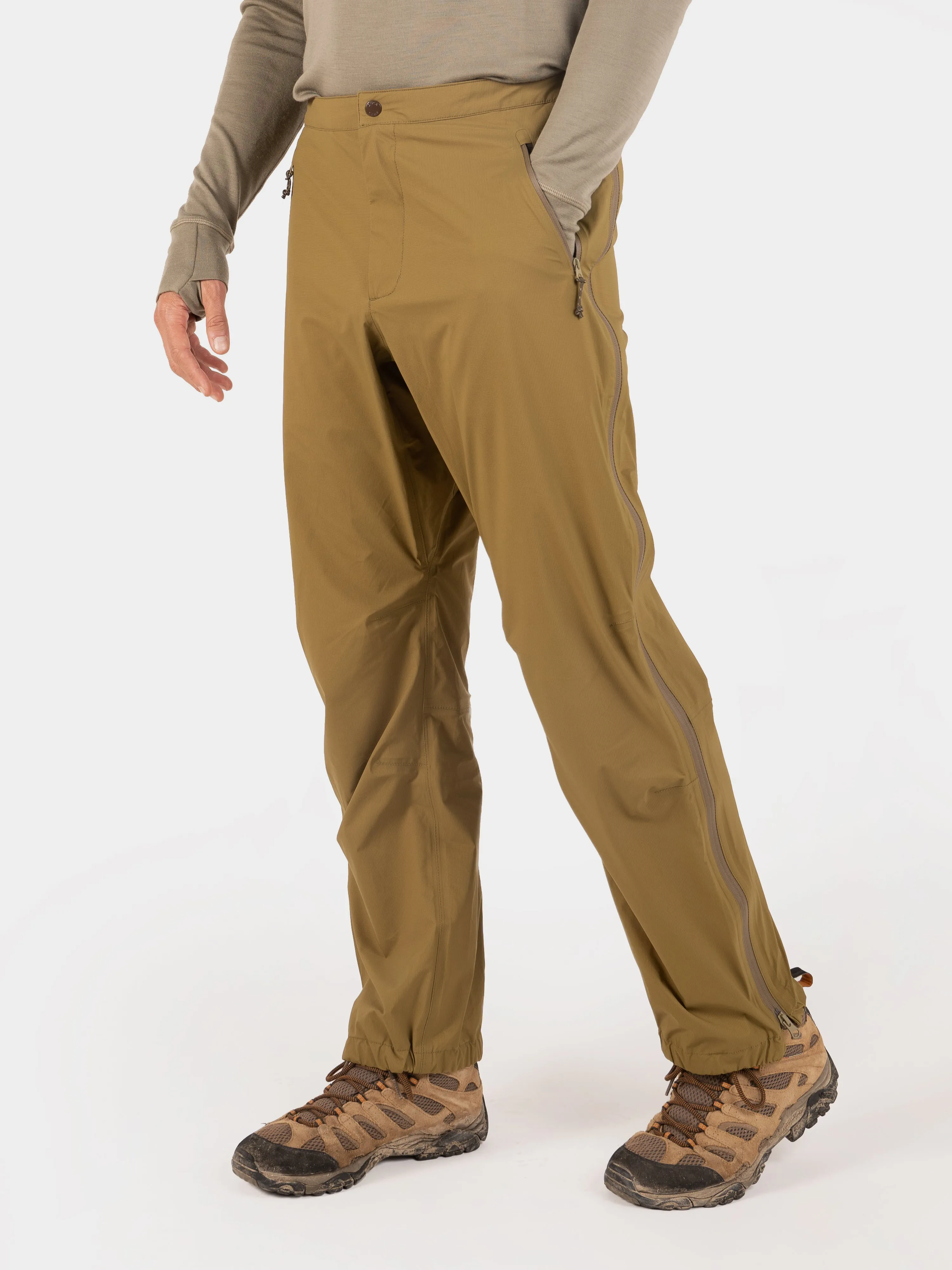 M's 3L Ultralight Rain Pants - Mallard Green