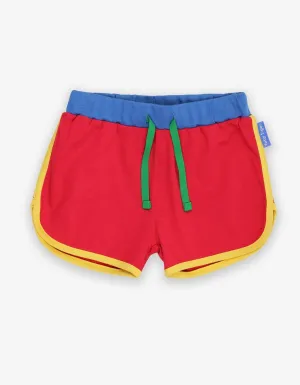 Organic Red Running Shorts