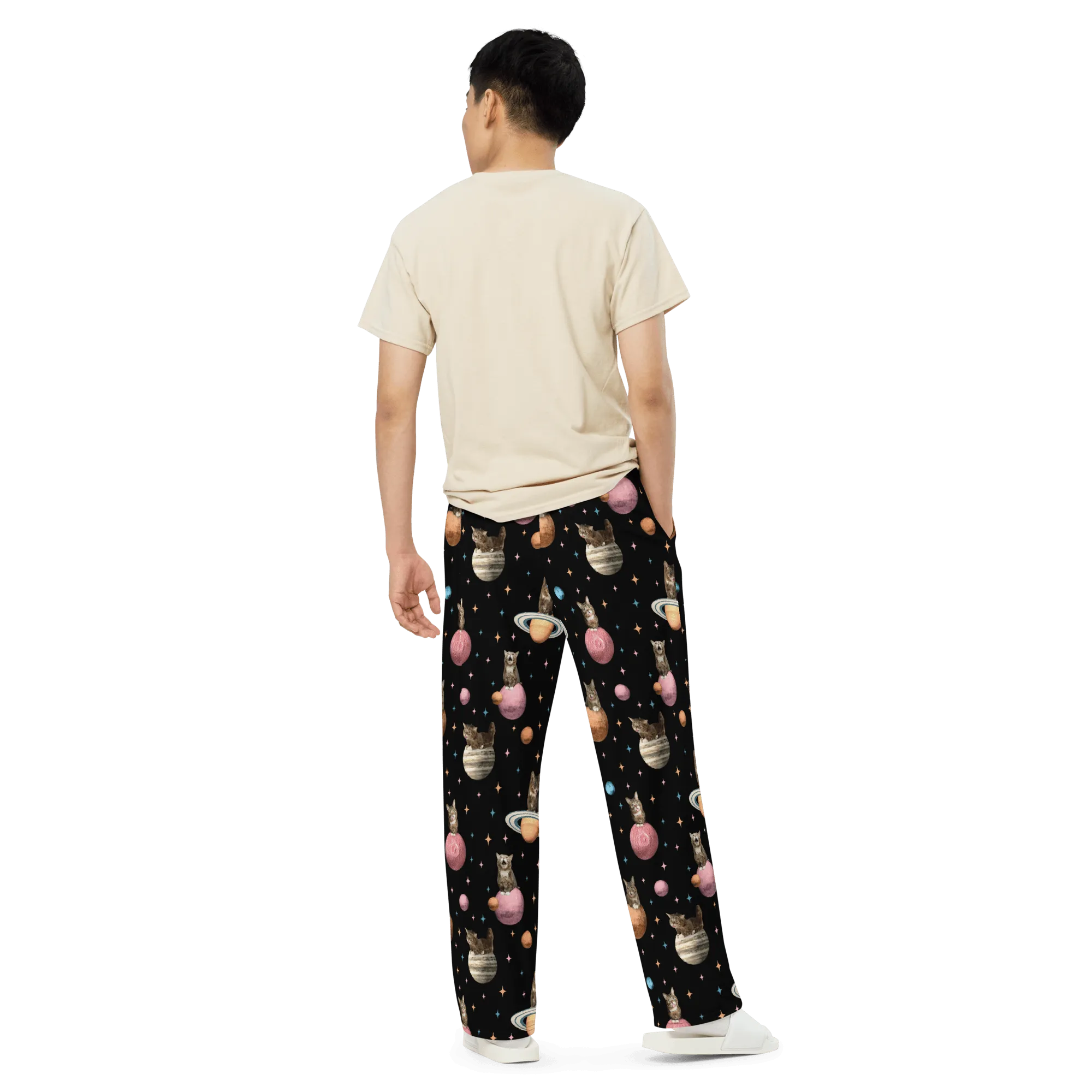 Pajama/Leisure Pants - Planetary BUB - Black