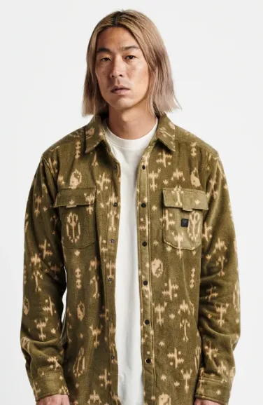 ROARK - Diablo Polar Long Sleeve Flannel - Dusty Green Ikigai