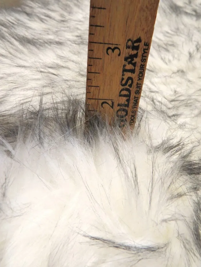 Russian Husky Animal Short Pile Coat Costume Faux Fur Fabric / Sold By The Yard