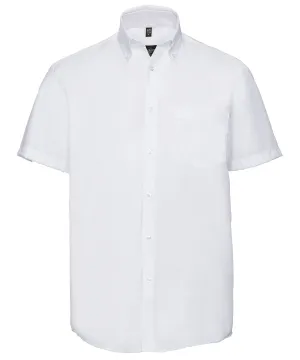 Short sleeve ultimate non-iron shirt | White