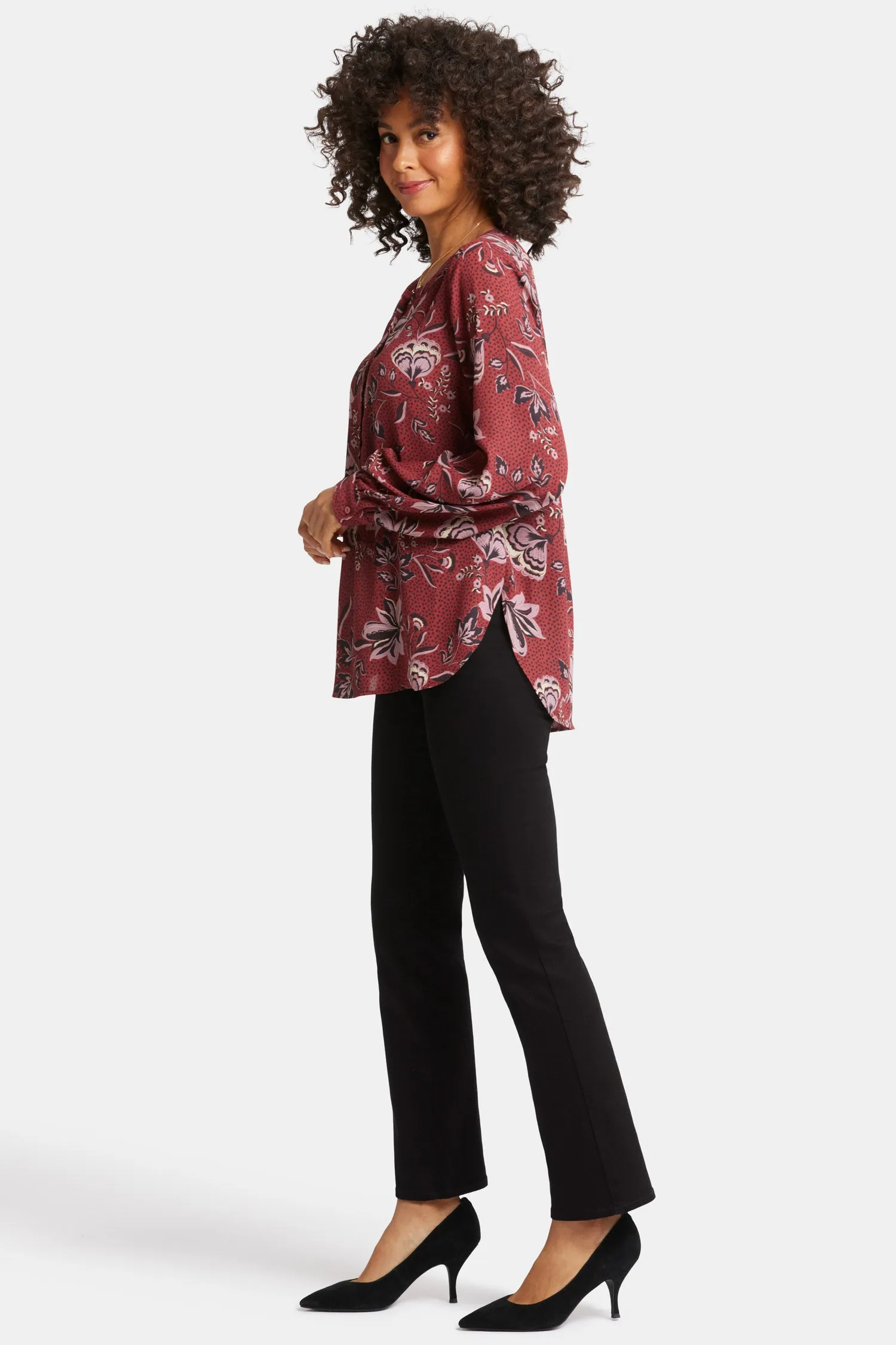 Simone Blouse - Rosa Blooms