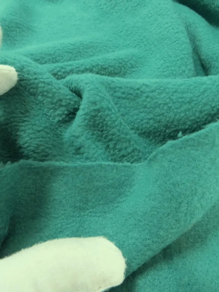 Solid Fleece Fabric / Turquoise