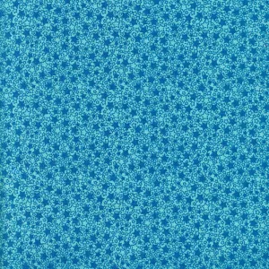 Stof Fabrics Quilters Basic Harmony Blue Stars Cotton Prints