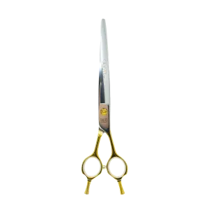 Tauro Pro Line Pro shear cutting scissors Janita Plungė line, for the right-handed, 440c stainless steel, golden handles