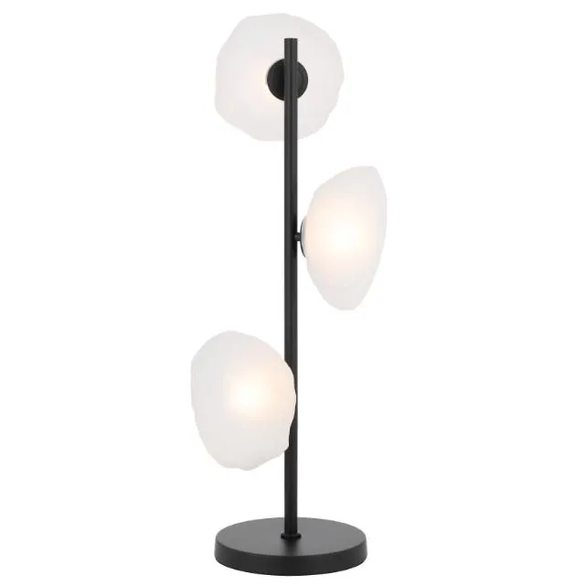 Telbix Zecca Table Lamp G9 Black Frost