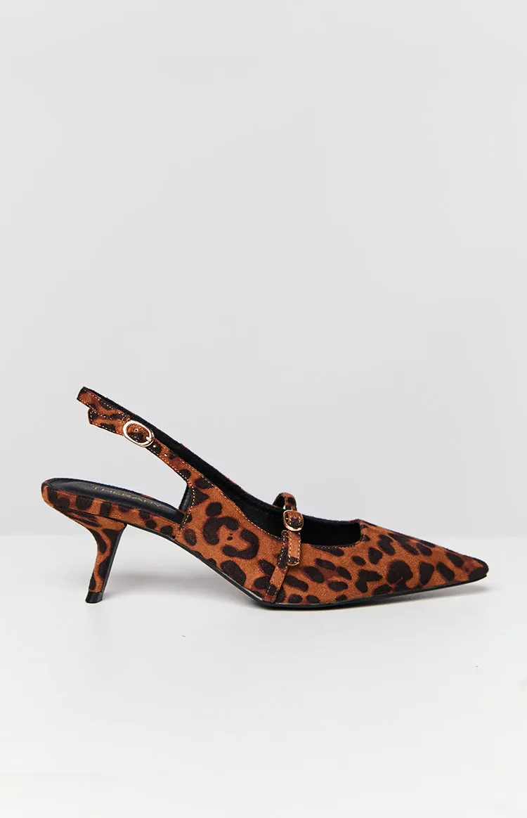 Therapy Parlour Leopard Print Heels