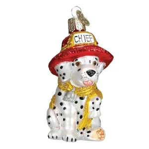 Thin Red Line Ornament, Dalmatian Pup