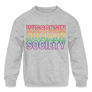 WHS Pride Rainbow Kids' Crewneck Sweatshirt