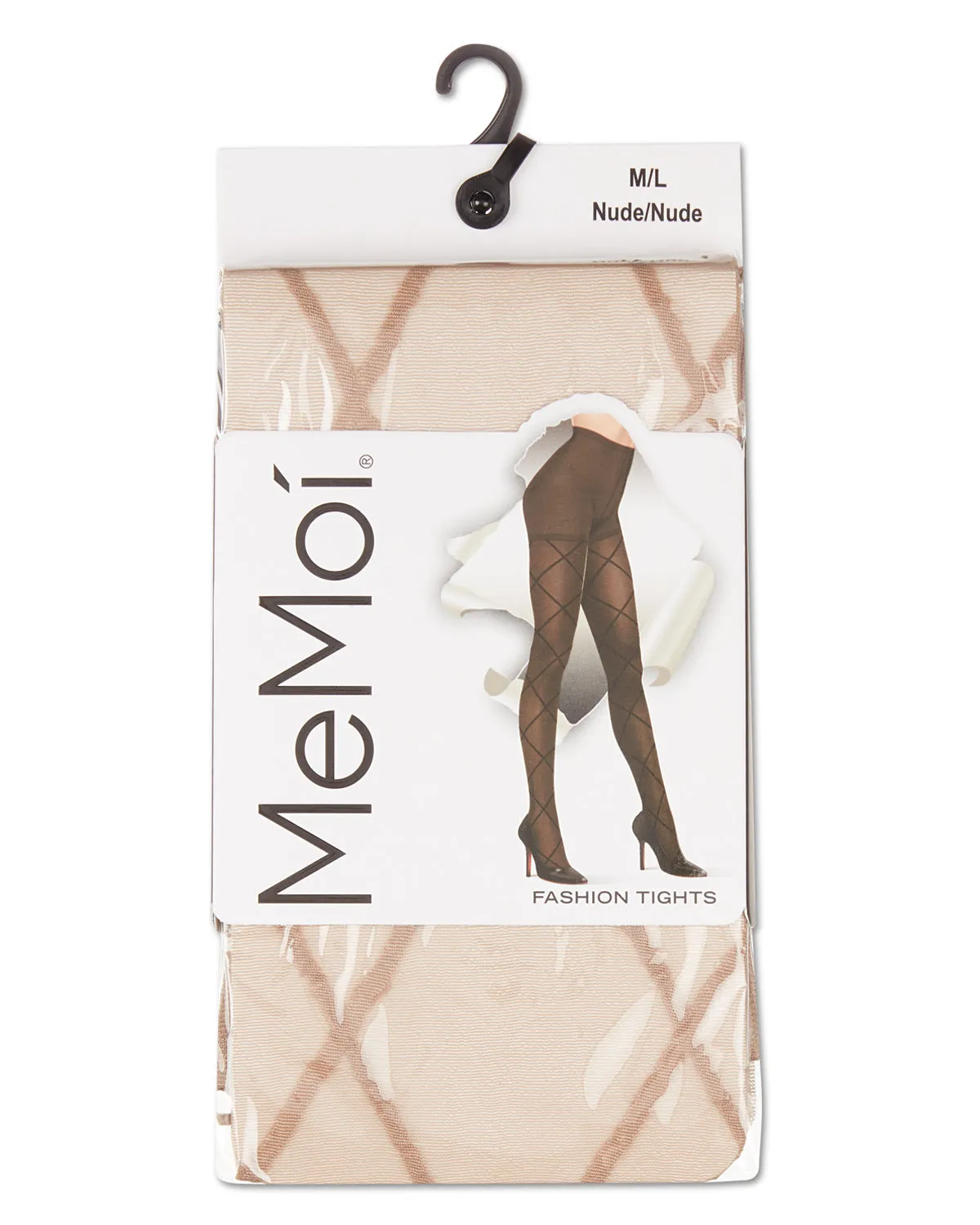 Women's Elegant Sheer Diamond-Patterned Fashion Tights