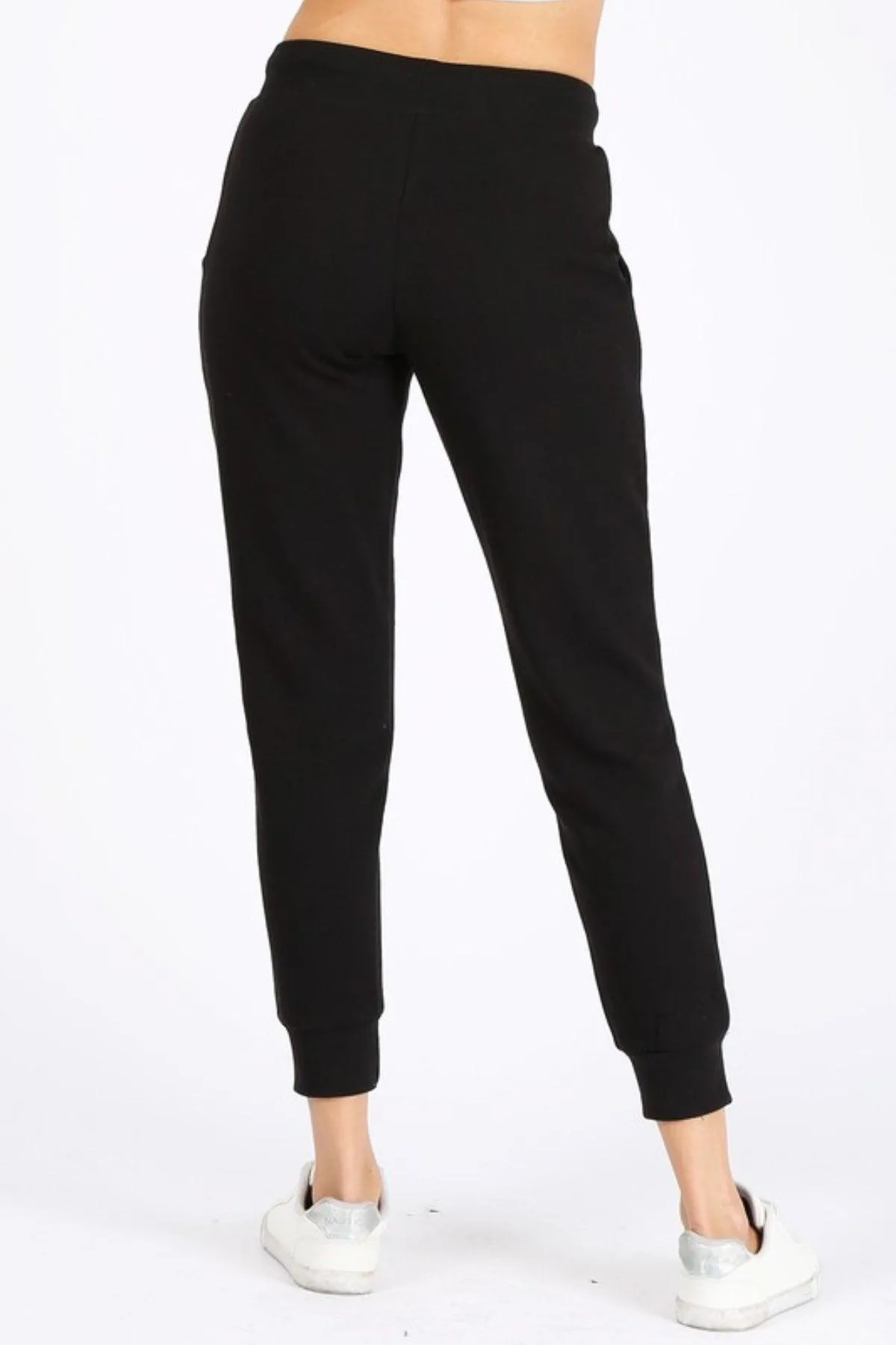 Women's Plus Size Fleece Jogger Sweat Pants